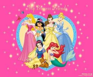 puzzel Disney Prinsessen