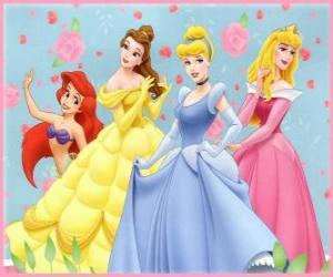 puzzel Disney Prinsessen