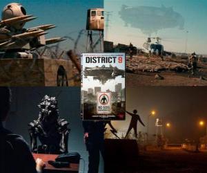 puzzel District 9, is de film zich af in Johannesburg in 2010.