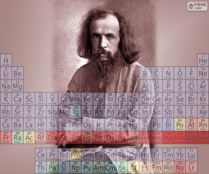 puzzel Dmitri Mendelejev