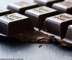 puzzel Donkere chocolade Tablet