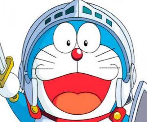 puzzel Doraemon in een van zijn avonturen