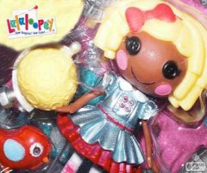 puzzel Dot Starlight van Lalaloopsy met haar huisdier, een vogel