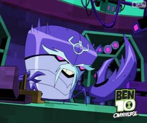 puzzel Dr. Psychobos, schepper van de Nemetrix. Ben 10 Omniversum