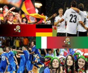 puzzel Duitsland - Italië, halve finales Euro 2012