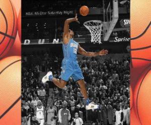 puzzel Dwight Howard ga voor een Slam Dunk