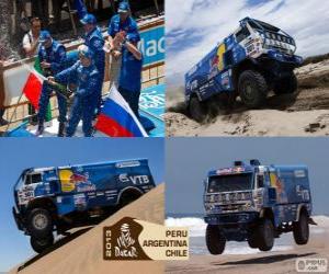 puzzel Eduard Nikolaev, Dakar 2013