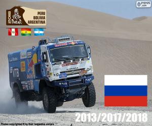 puzzel Eduard Nikolaïev, Dakar 2018