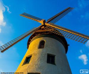 puzzel Een mooie molen