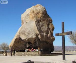 puzzel El Señor de la Peña, Anillaco, Argentinië