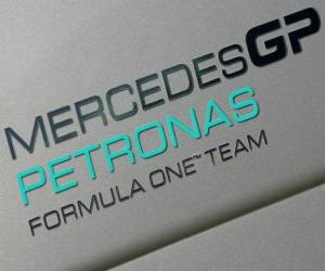 puzzel Embleem Mercedes GP