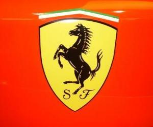 puzzel Embleem van Ferrari