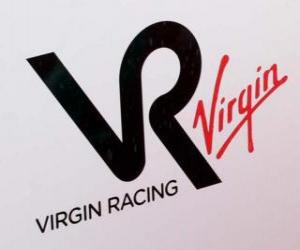 puzzel Embleem Virgin Racing