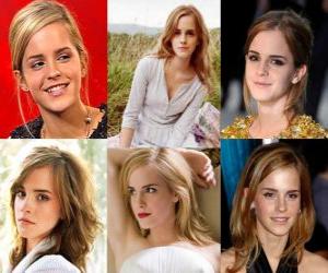 puzzel Emma Watson stond bekend om haar rol als Hermione Granger, een van de drie sterren van de Harry Potter-filmreeks