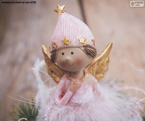 puzzel Engel roze