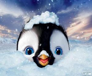 puzzel Erick is de hoofdpersoon van, Happy Feet twee