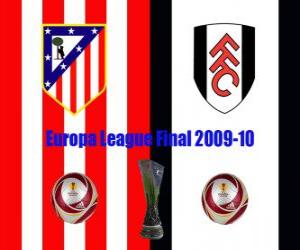 puzzel Europa League 2009-10 Atletico Madrid tegen Fulham FC
