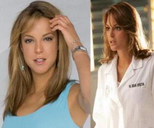 puzzel Eva LaRue, Natalia Boa Vista van CSI Miami