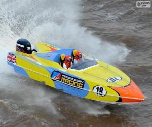 puzzel F1 Powerboat