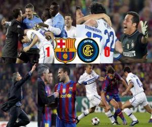 puzzel FC Barcelona 1 - 0 FC Internazionale Milano