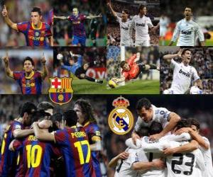 puzzel FC Barcelona VS Real Madrid, 2010-11