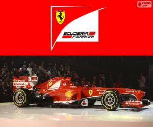 puzzel Ferrari F138 - 2013 -