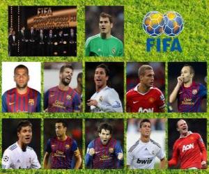 puzzel FIFA / FIFPro World XI 2011