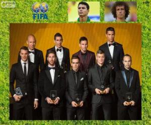 puzzel FIFA / FIFPro World XI 2014