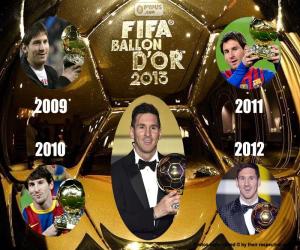 puzzel FIFA Ballon d'Or 2015