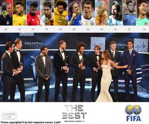 puzzel FIFA/FIFPro World11 2016