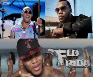 puzzel Flo Rida, is een Amerikaanse rapper