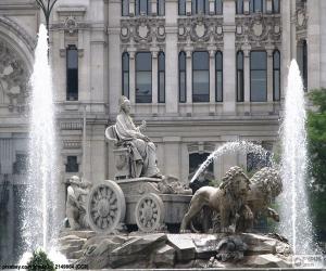 puzzel Fontein van Cibeles, Madrid