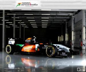 puzzel Force India VJM 07 - 2014 - 