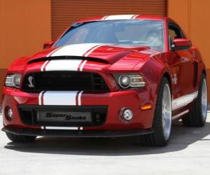 puzzel Ford Mustang Shelby GT500 Super Snake