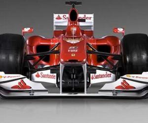 puzzel Front Ferrari F10