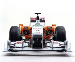 puzzel Front Force India VJM03