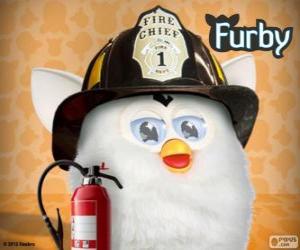 puzzel Furby brandweerman