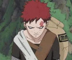 puzzel Gaara is een ninja van Sunagakure, de Village Hidden in the Sand