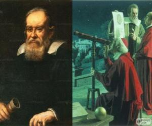 puzzel Galileo Galilei (1564-1642) was een Italiaans natuurkundige, wiskundige, astronoom en filosoof