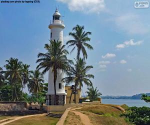 puzzel Galle Vuurtoren, Sri Lanka