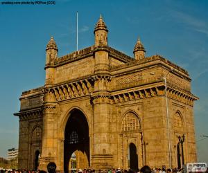 puzzel Gateway of India, Bombay