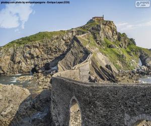 puzzel Gaztelugatxe, Spanje