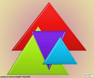 puzzel Gelijkzijdige driehoek