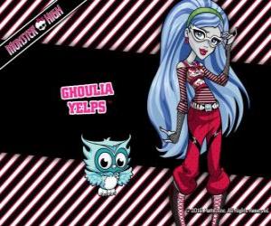 puzzel Ghoulia Yelps, de dochter van een paar zombies is zestien jaar oud