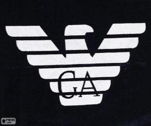 puzzel Giorgio Armani logo
