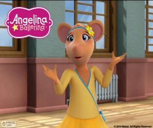 puzzel Gracie, personage uit Angelina Ballerina