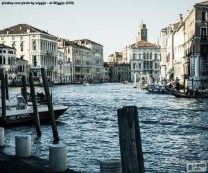 puzzel Grand Canal Venetië, Italië