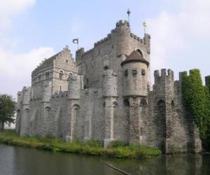 puzzel Gravensteen, België