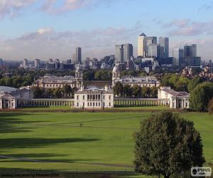 puzzel Greenwich Park, Londen