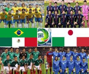 puzzel Groep A, FIFA Confederations Cup 2013